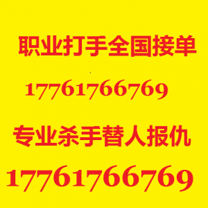 同城打手职业杀手安全可靠17761766769